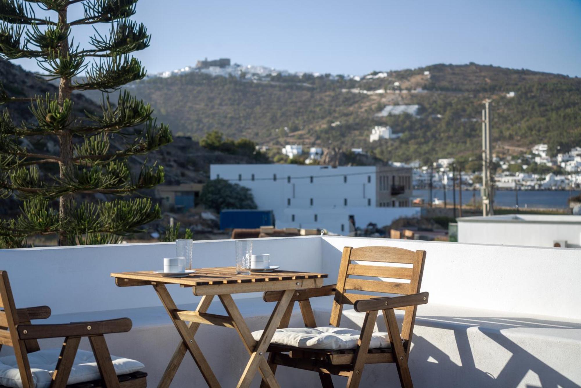 Villa Patmos Netia สกาลา ภายนอก รูปภาพ