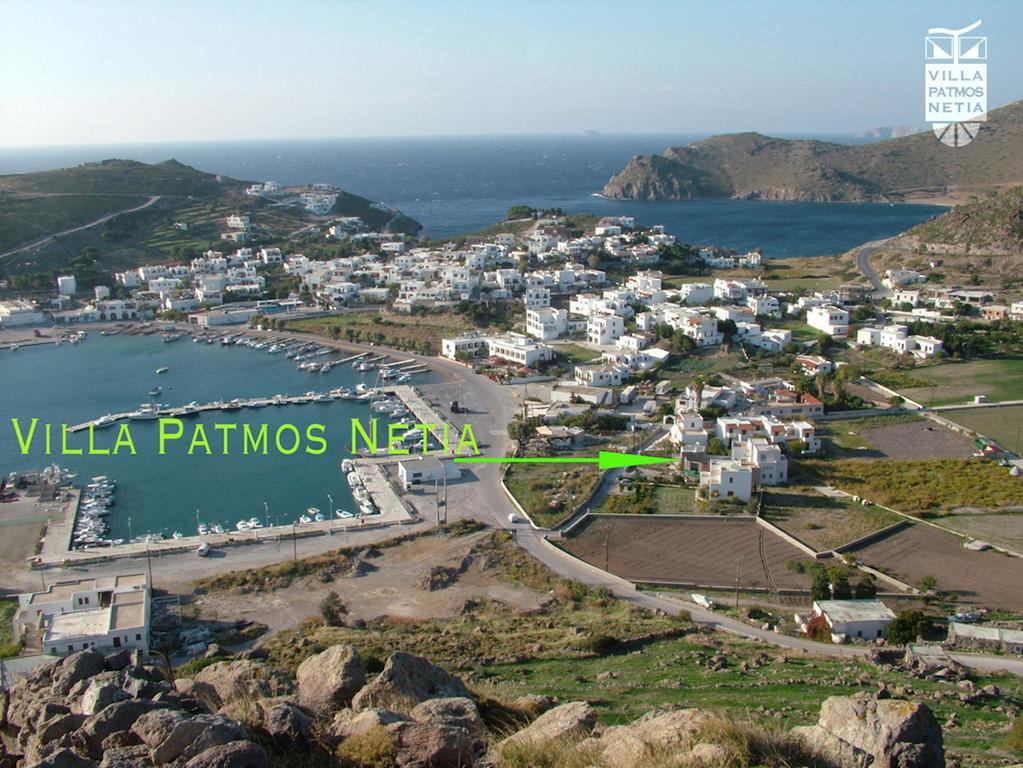 Villa Patmos Netia สกาลา ภายนอก รูปภาพ
